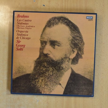[414966] BRAHMS - LAS CUATRO SINFONIAS - BOX 4 LP