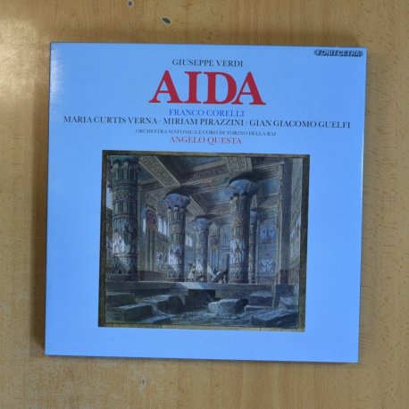 [414972] VERDI - AIDA - BOX 3 LP + LIBRETO