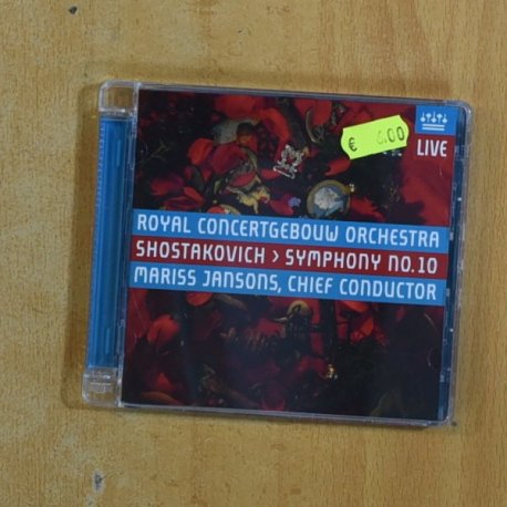 SHOSTAKOVICH - SYMPHONY NO 10 - SUPER AUDIO CD
