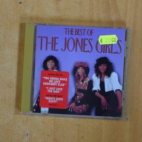THE JONES GIRLS - THE BEST OF THE JONES GIRLS - CD