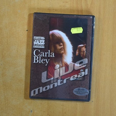 CARLA BLEY LIVE IN MONTREAL - DVD