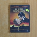 LO QUE EL VIENTO SE LLEVO - DVD