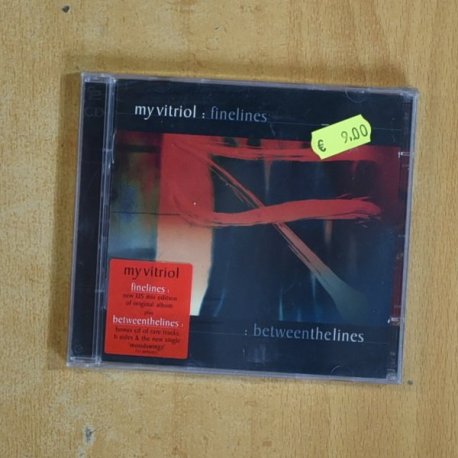 MY VITRIOL - FINELINES / BETWEEN THE LINES - CD