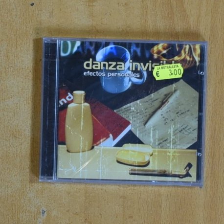 [415698] DANZA INVISIBLE - EFECTOS PERSONALES - CD