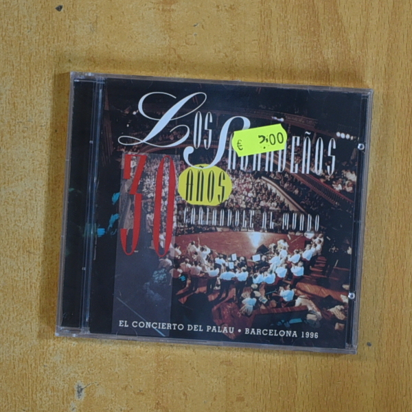 LOS SABANDEÑOS - 30 AÑOS CANTANDOLE AL MUNDO - CD