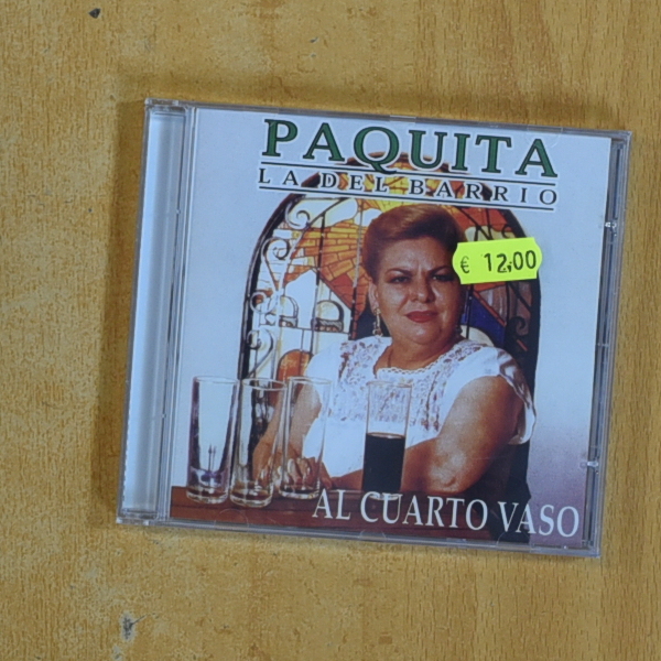 [415722] PAQUITA LA DEL BARRIO - AL CUARTO VASO - CD