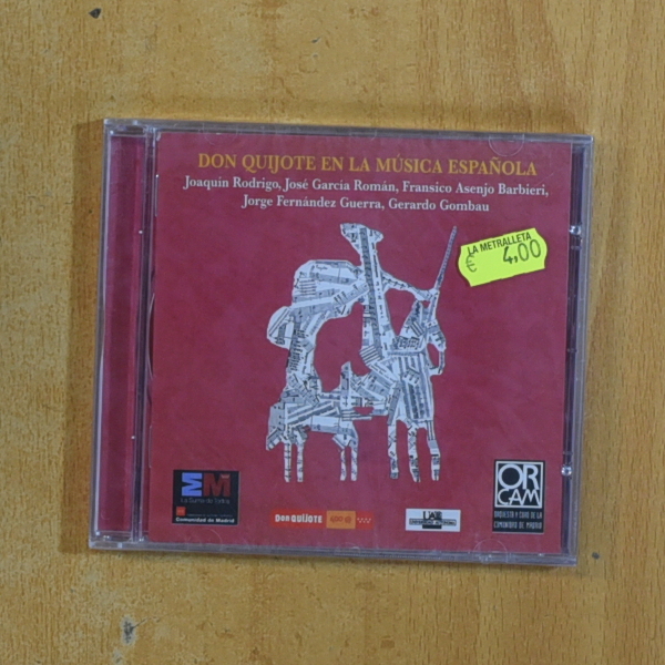 [415733] VARIOS - DON QUIJOTE EN LA MUSICA ESPAÑOLA - CD