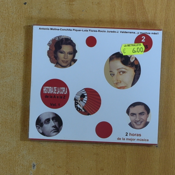 VARIOS - HISTORIA DE LA COPLA DE LA A A LA Z - CD