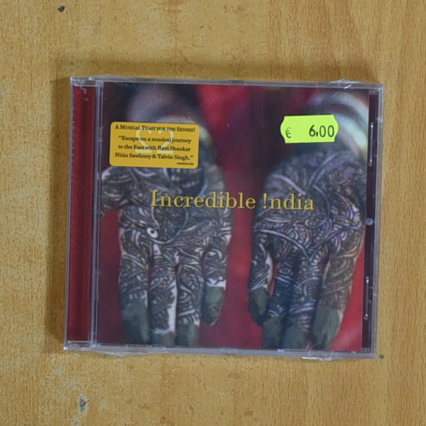 [415809] VARIOS - INCREDIBLE INDIA - CD