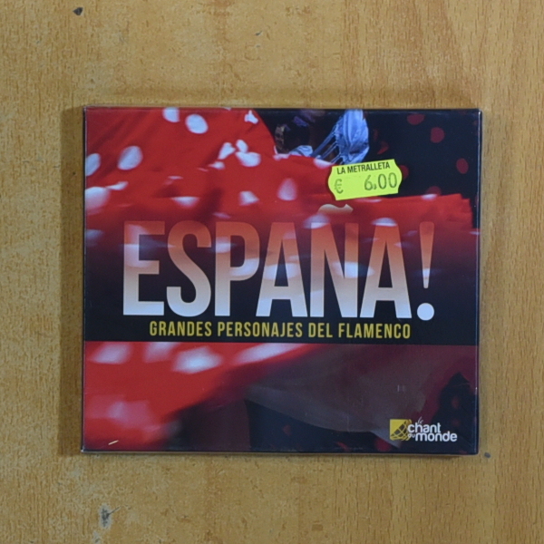 [415828] VARIOS - ESPAï¿½A GRANDES PERSONAJES DEL FLAMENCO - CD