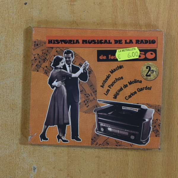 [415834] VARIOS - HISTORIA MUSICAL DE LA RADIO DE LOS Aï¿½OS 50 - CD