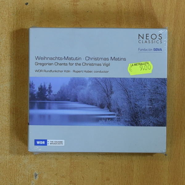 [415838] GREGORIAN CHANTS FOR THE CHRISTMAS VIGIL - WEIHNACHTS MATUTIN / CHRISTMAS MATINS - CD