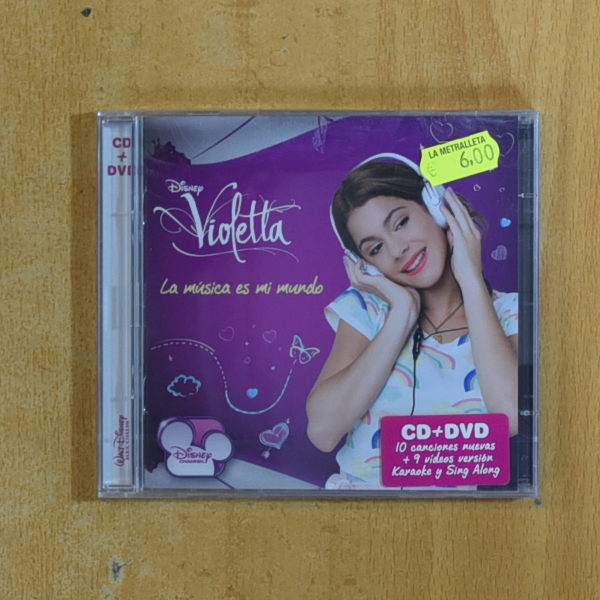 [415854] VIOLETTA - LA MUSICA ES MI MUNDO - CD
