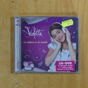 VIOLETTA - LA MUSICA ES MI MUNDO - CD
