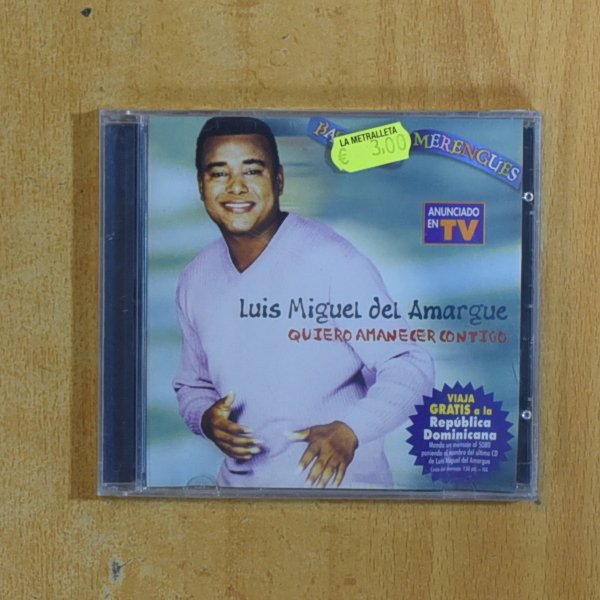 [415863] LUIS MIGUEL DEL AMARGUE - QUIERO AMANECER CONTIGO - CD