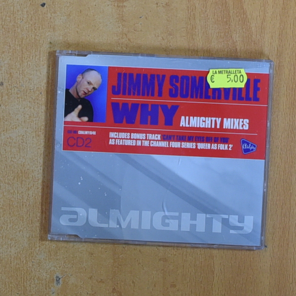 [415896] JIMMY SOMERVILLE - WHY - CD SINGLE