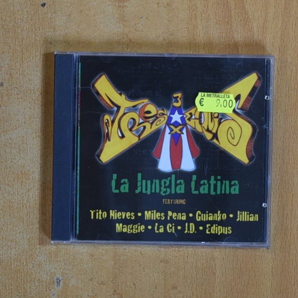 [415906] TRES EQUIS - LA JUNGLA LATINA - CD