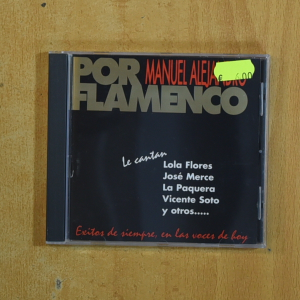 [415917] MANUEL ALEJANDRO - POR FLAMENCO - CD