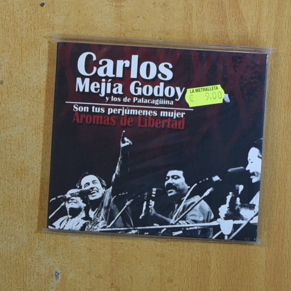 CARLOS MEJIA GODOY Y LOS DE PALACAGUINA - SON TUS PERJUMENES MUJER AROMAS DE LIBERTAD - CD