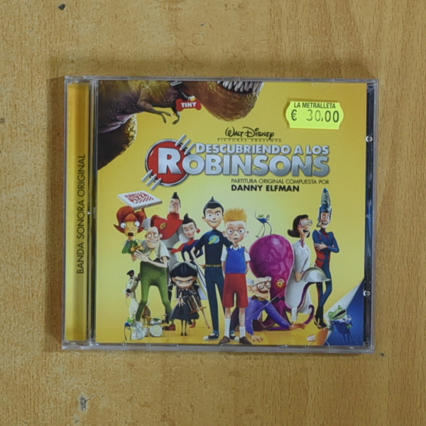 [415938] DANNY ELFMAN - DESCUBRIENDO A LOS ROBINSONS - CD