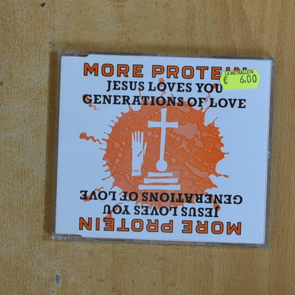 JESUS LOVES YOU - MORE PROTEIN - CD SINGLE