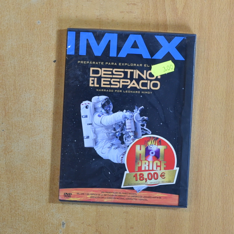 DESTINO EL ESPACIO IMAX - DVD