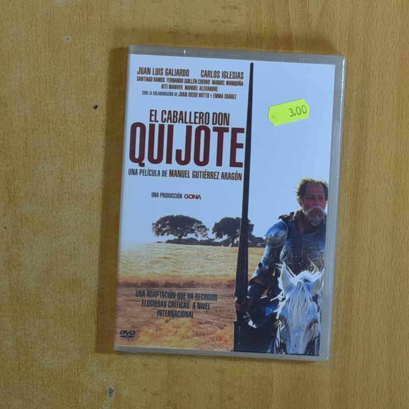 EL CABALLERO DON QUIJOTE - DVD