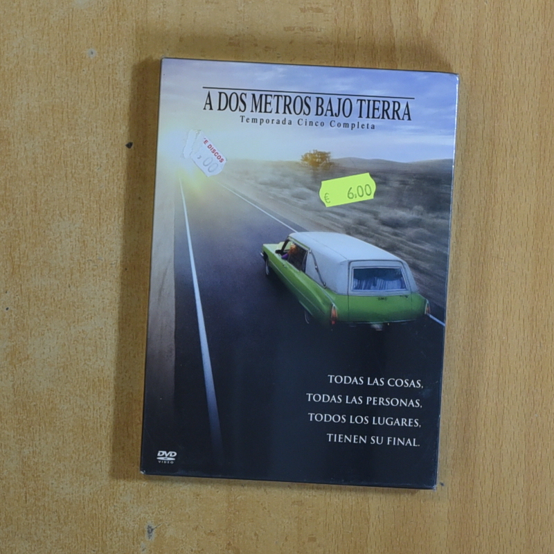 [416009] A DOS METROS BAJO TIERRA - QUINTA TEMPORADA - DVD
