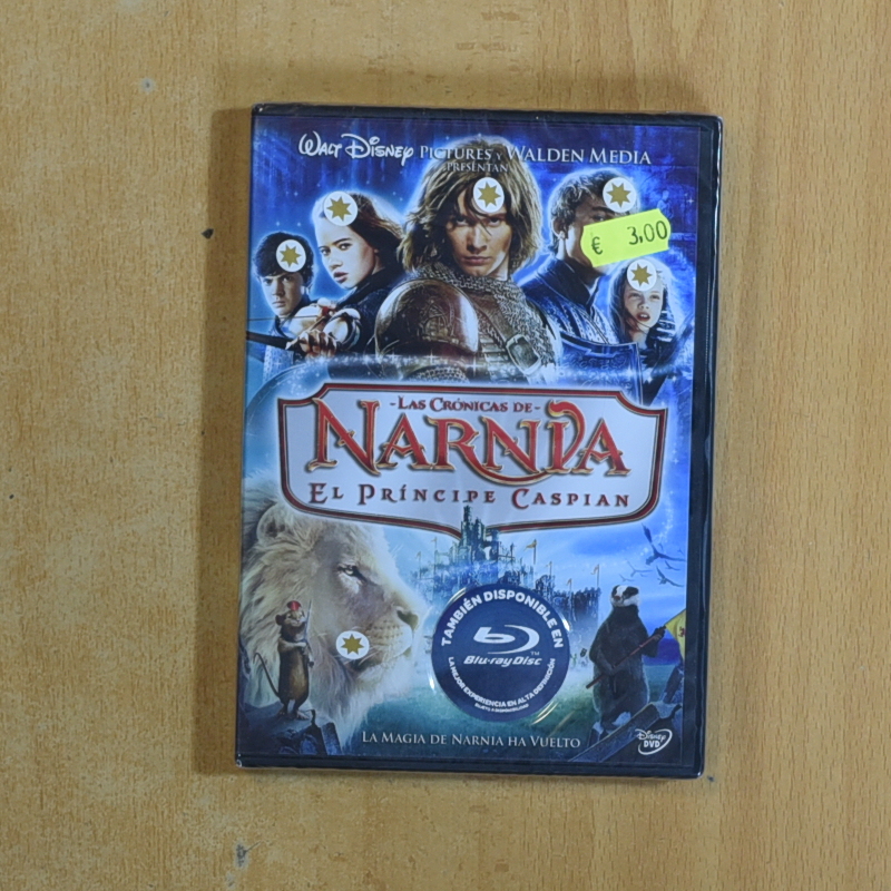 LAS CRONICAS DE NARNIA EL PRINCIPE CASPIAN - DVD