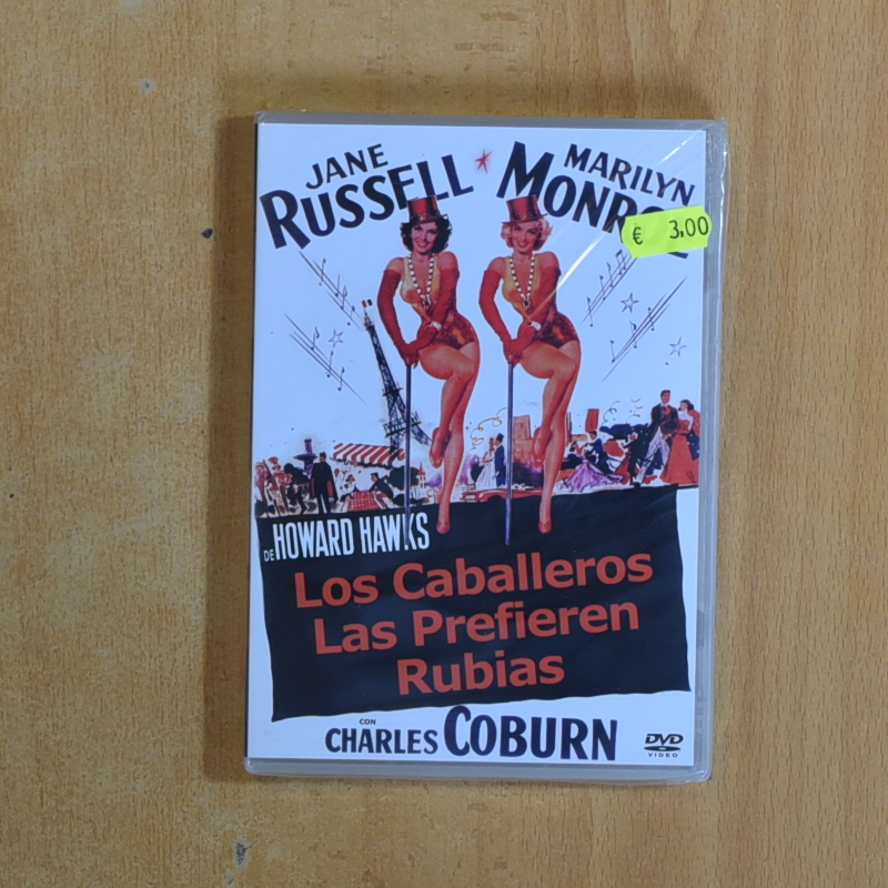 LOS CABALLEROS LAS PREFIEREN RUBIAS - DVD