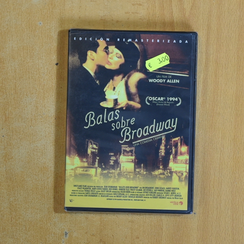 BALAS SOBRE BROADWAY - DVD