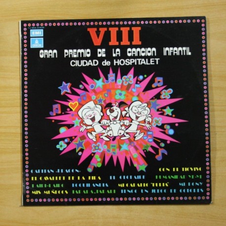 [1010520] VARIOS - VIII GRAN PREMIO DE LA CANCION INFANTIL CIUAD DE HOSPITALET - LP