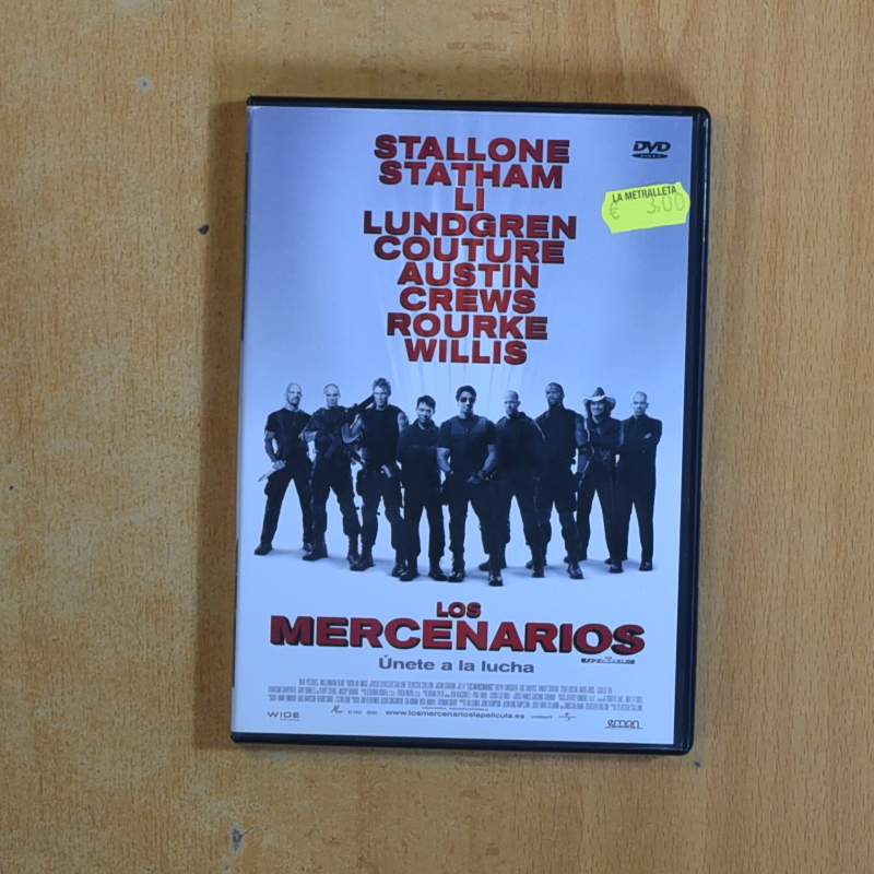 LOS MERCENARIOS - DVD