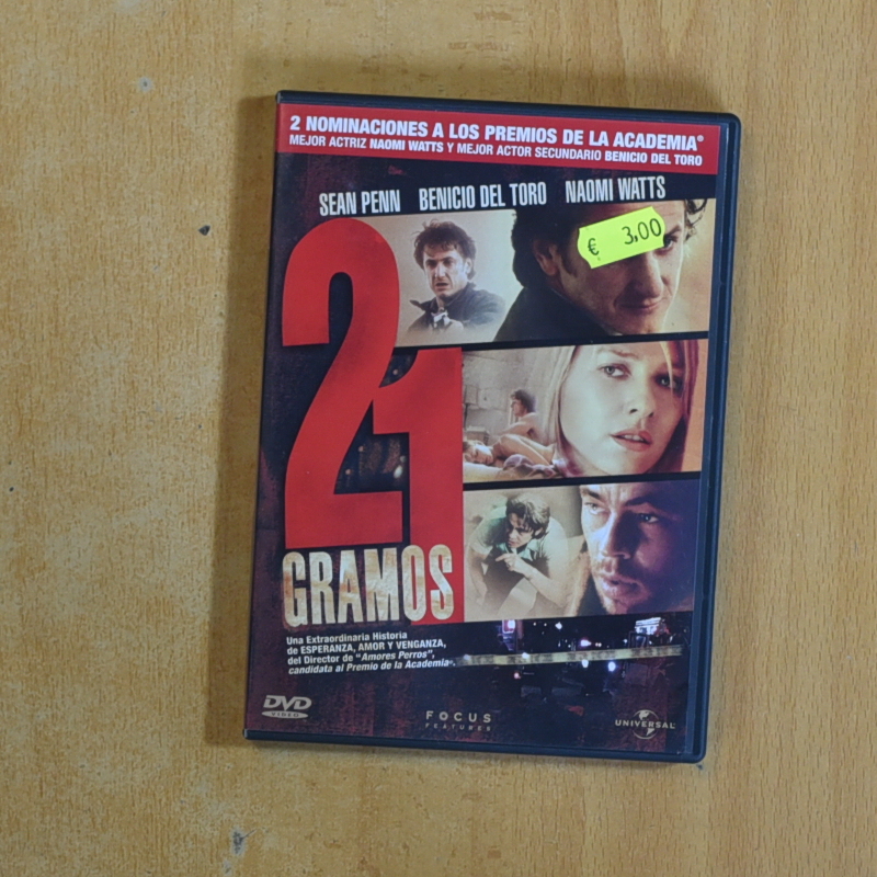 21 GRAMOS - DVD