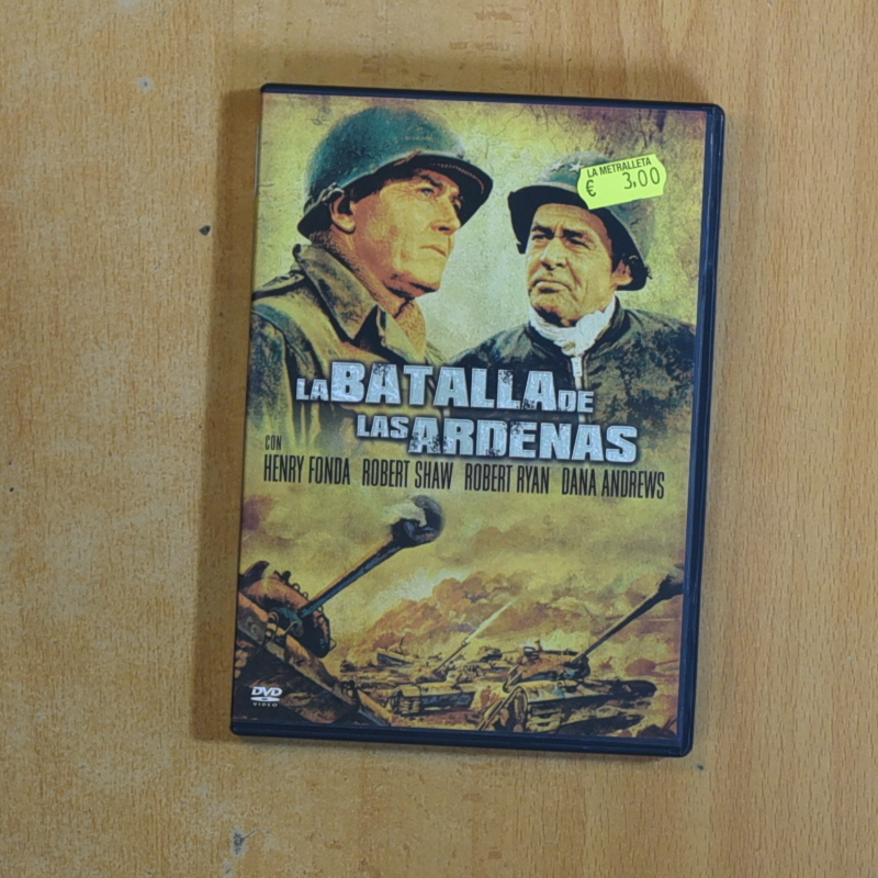[416218] LA BATALLA DE LAS ARDENAS - DVD
