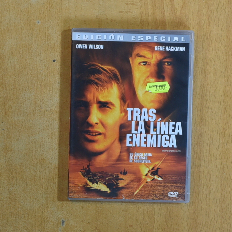 TRAS LA LINEA ENEMIGA - DVD