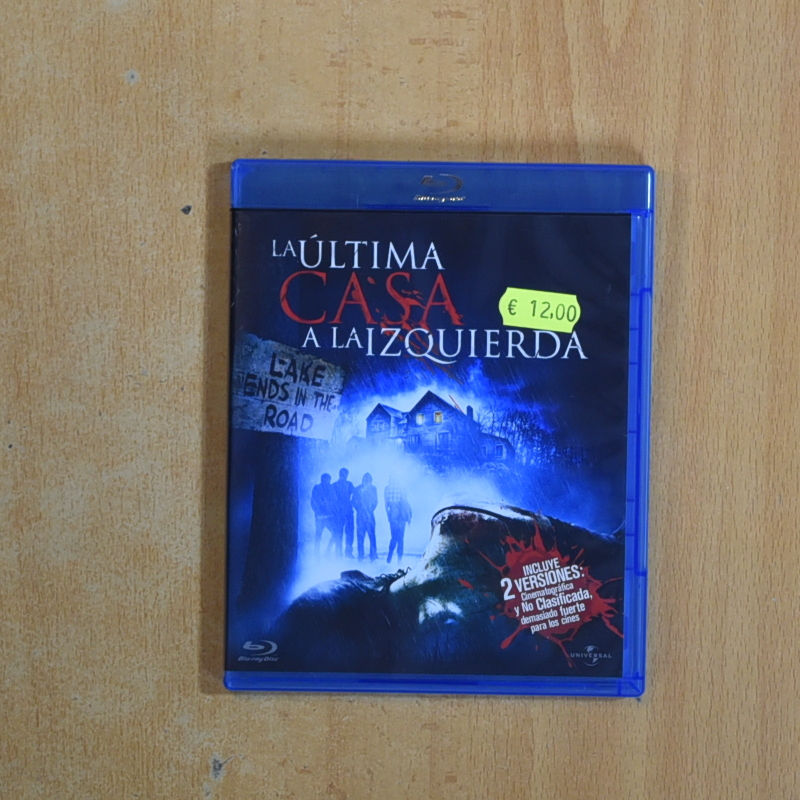 LA ULTIMA CASA A LA IZQUIERDA - BLURAY