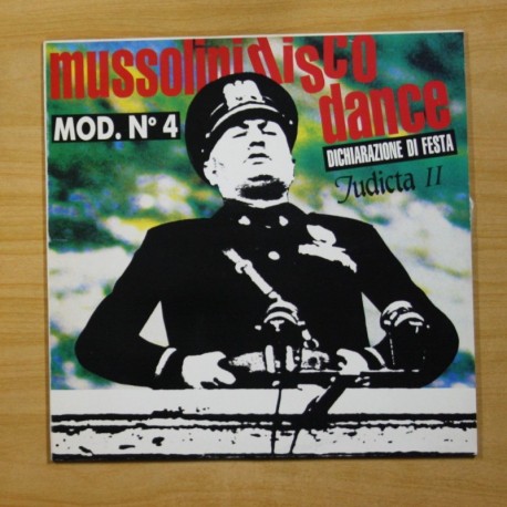 [1012998] MOD N 4 - MUSSOLINI DISCO DANCE DICHIARAZIONE DI FESTA - LP