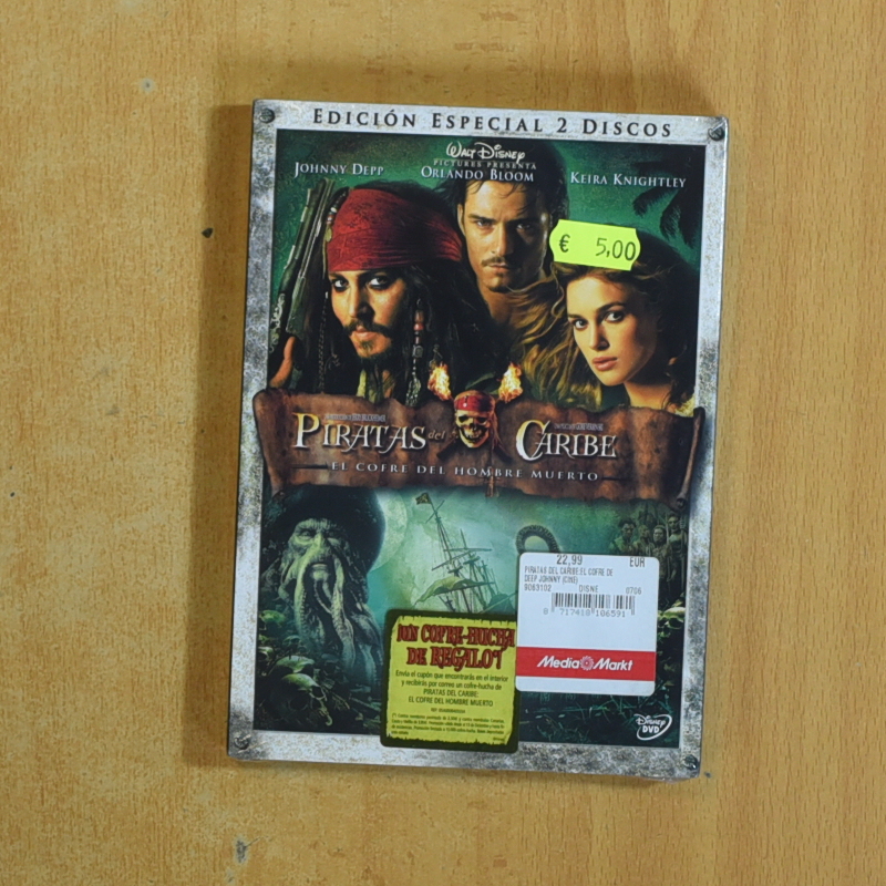 [416319] PIRATAS DEL CARIBE EL COFRE DEL HOMBRE MUERTO - DVD