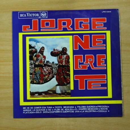 [1013603] JORGE NEGRETE - JORGE NEGRETE - LP