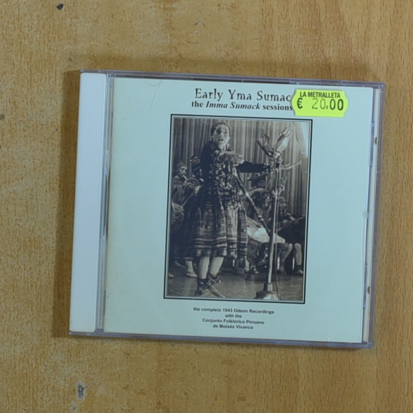 EARLY YMA SUMAC - THE IMMA SUMACK SESSIONS - CD