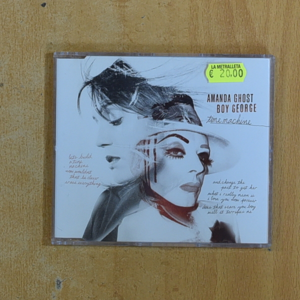 AMANDA GHOST /BOY GEORGE - TIME MACHINE - CD SINGLE