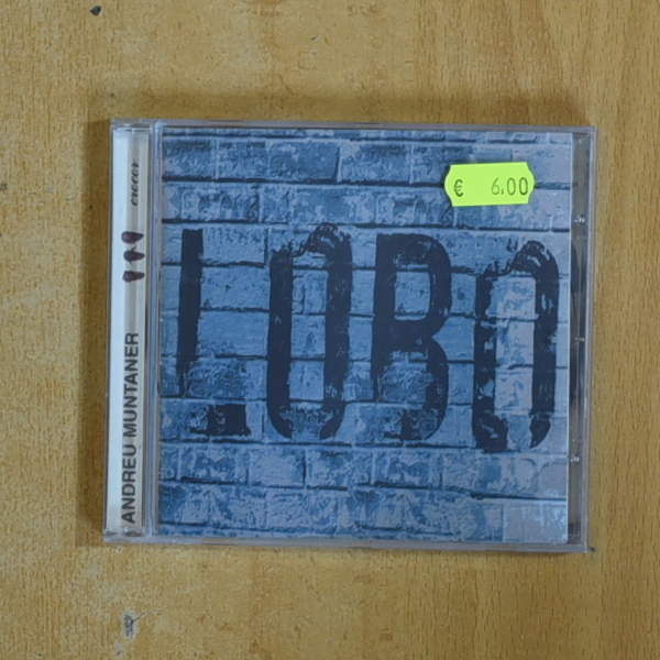 ANDREU MUNTANER - LOBO - CD