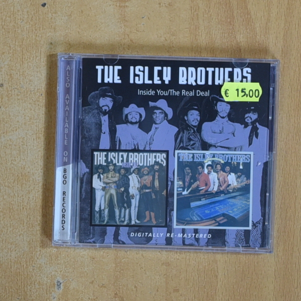 THE ISLEY BROTHERZ - INSIDE YOU / THE REAL DEAL - CD