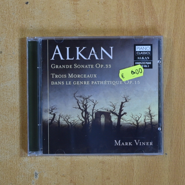 ALKAN - GRANDE SONATE OP 33 - CD
