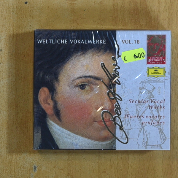 [416487] BEETHOVEN - WELTLICHE VOKALWERKE - CD