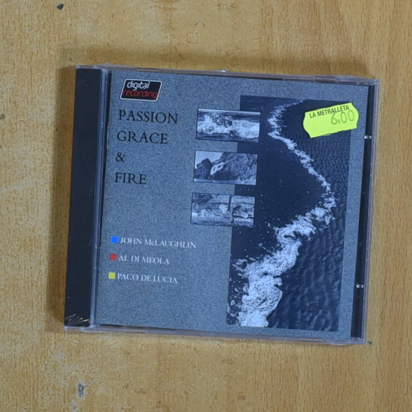 [416496] JOHN MCLAUGHLIN / AL DI MEOLA / PACO DE LUCIA - PASSION GRACE & FIRE - CD