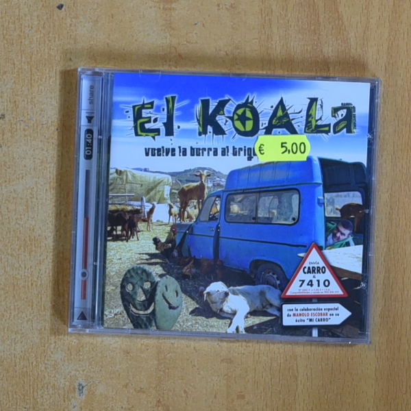 EL KOALA - VUELVE LA BURRA AL TRIGO - CD