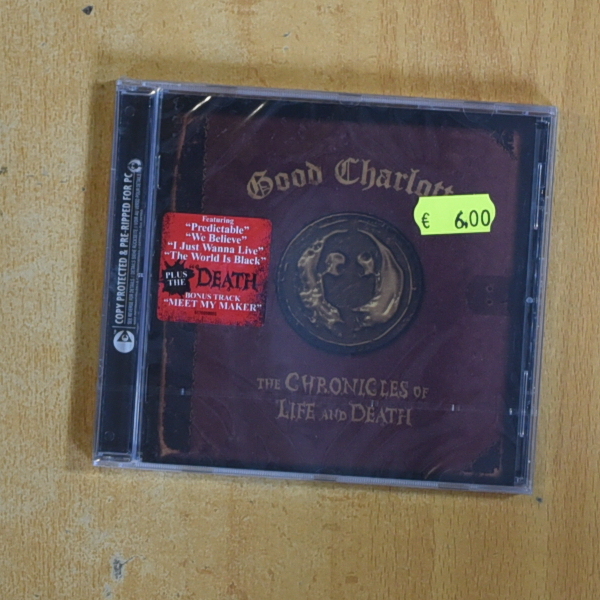 GOOD CHARLOTTE - THE CHRONICLES OF LIFE AND DEATH - CD