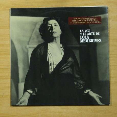[1019242] LOLA MEMBRIVES - LA VOZ Y EL ARTE DE - GATEFOLD - LP